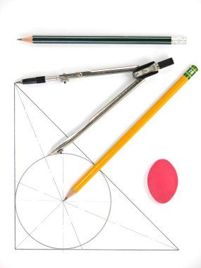 Drawing tools. clipart