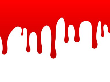 Running blood. clipart