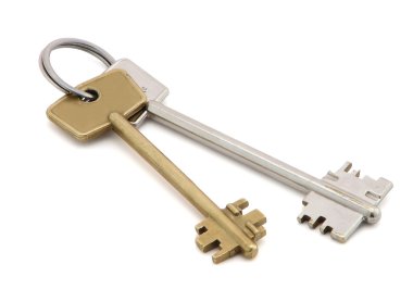 The keys. clipart