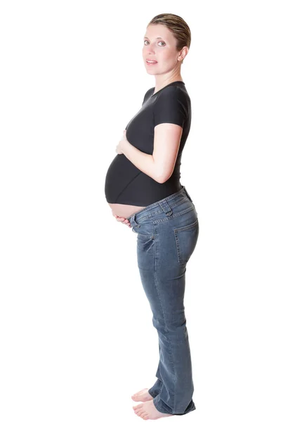 Femme enceinte. — Photo
