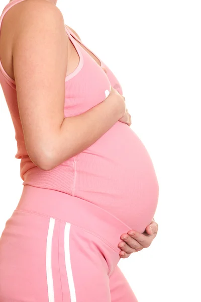 Zwangere vrouw. — Stockfoto