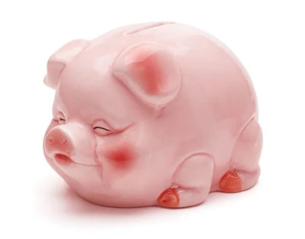 Pink piggy bank. — Stock Photo, Image