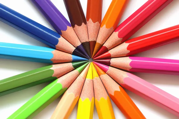 Lápis coloridos. — Fotografia de Stock