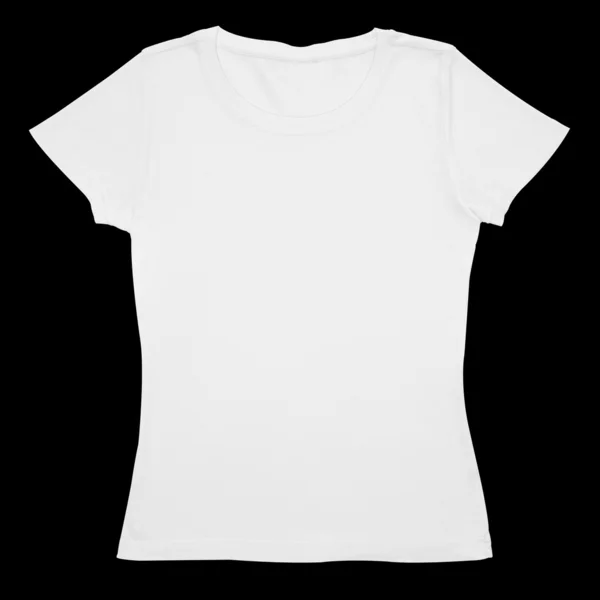 Biały T-shirt. — Zdjęcie stockowe