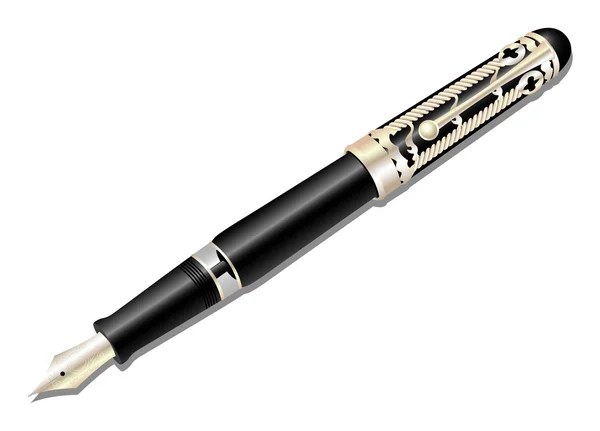 Inkoustové pero. — Stockový vektor