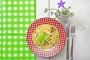 Spagetti al pesto