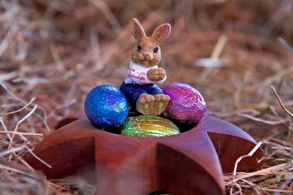 复活节兔子 免版税图库照片