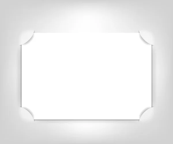 stock vector Vector empty photo frame