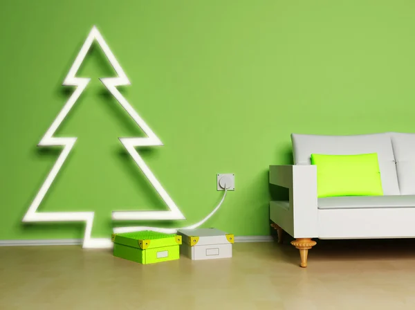 Christmas interior — Stock Photo, Image