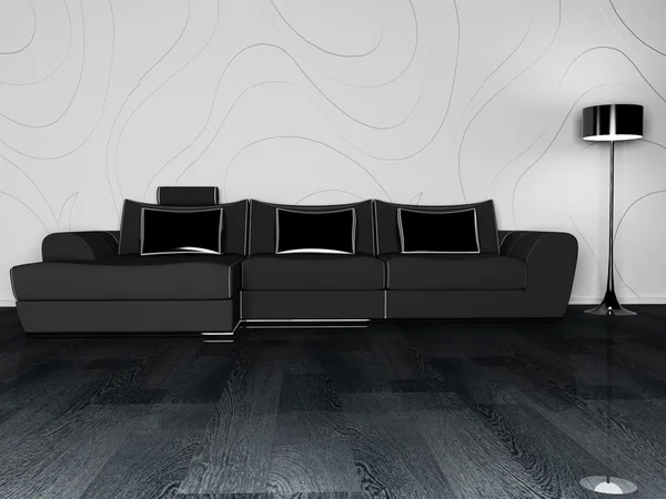 Modern oturma odası iç tasarımı Telifsiz Stok Imajlar