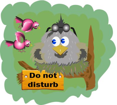 Cuckoo Chick clipart