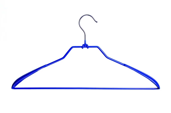 stock image Blue clothes hanger