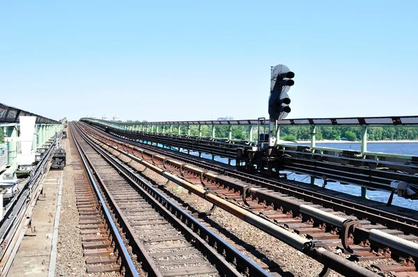 Ferrocarriles — Foto de Stock