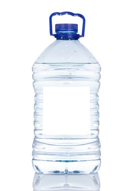 Bottle of mineral water clipart