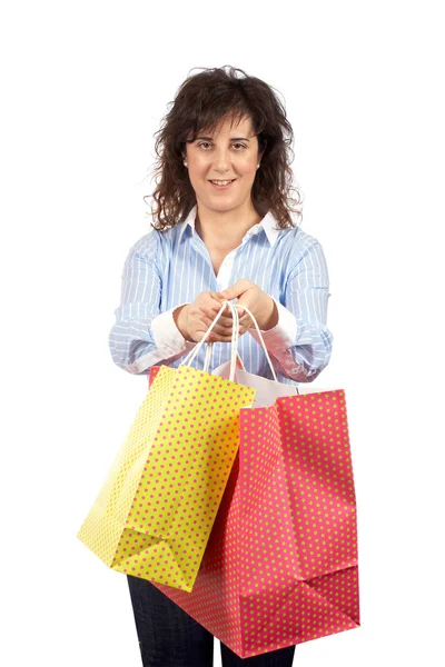 ショッピングの女の子 — ストック写真