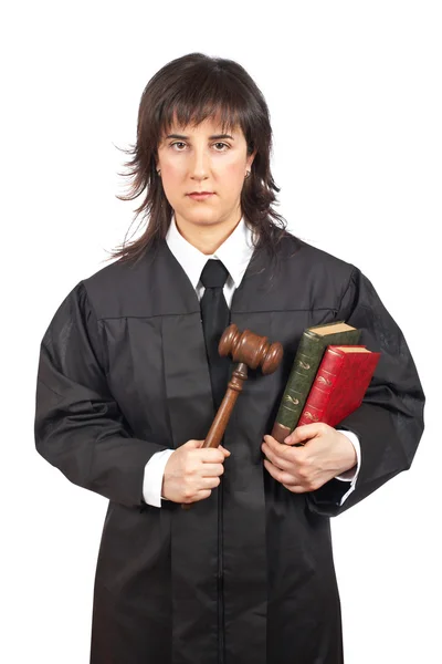Kvinnlig domare — Stockfoto