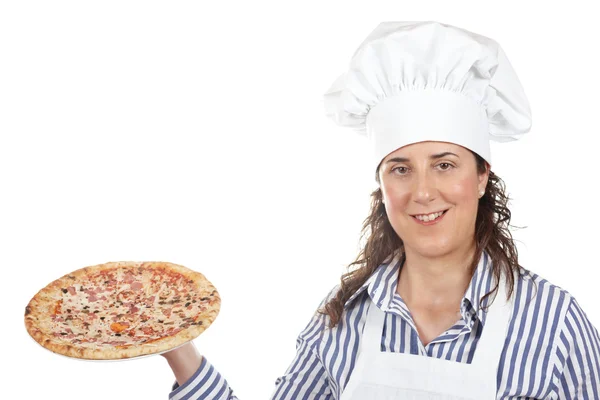 Tu sabrosa pizza italiana — Foto de Stock