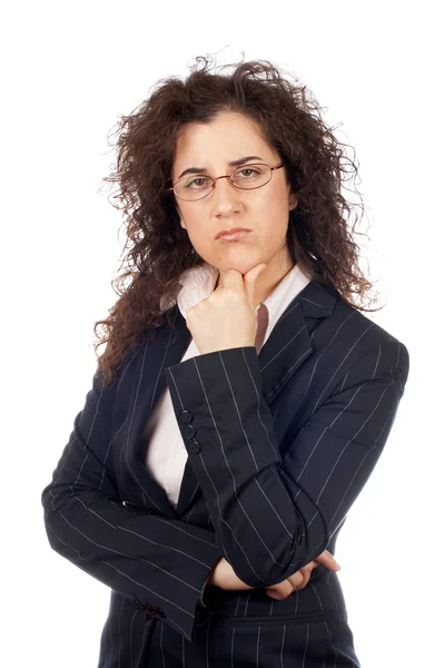 Mujer de negocios preocupada —  Fotos de Stock