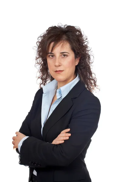 Serious business woman — Stock Photo, Image