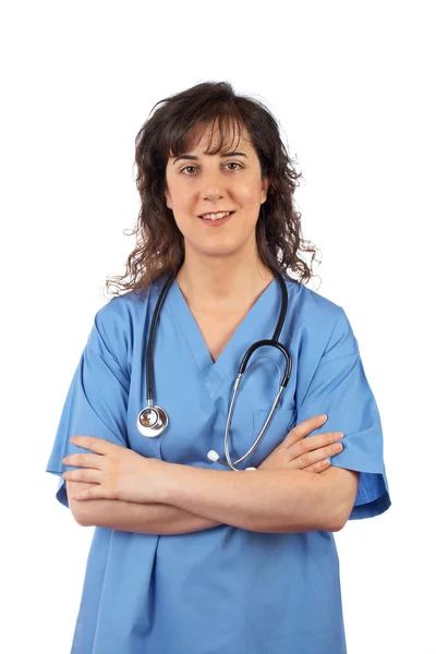 Přátelský ženský lékař — Stock fotografie