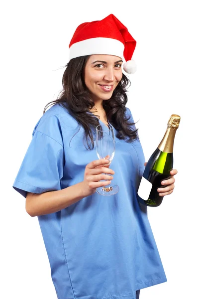 Female doctor party — Stock Photo, Image