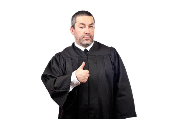 Ciddi erkek yargıç — Stok fotoğraf