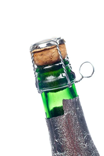 Şampanya mantar — Stok fotoğraf