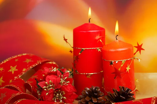 Candles of Christmas — Stock Photo, Image