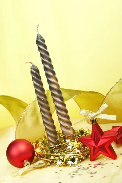 Candele di Natale — Foto Stock