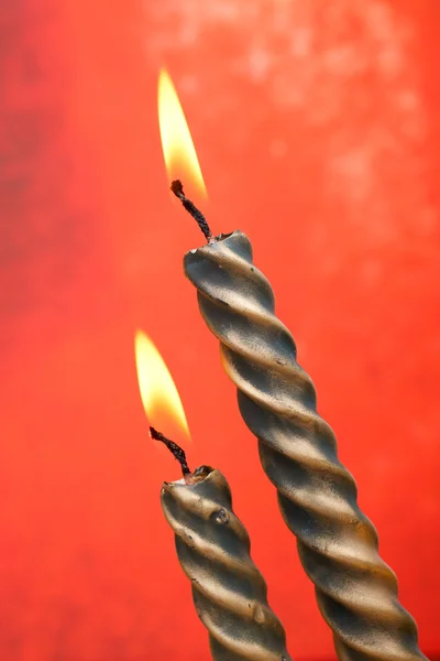 Christmas candles — Stock Photo, Image