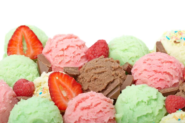 Ice cream balls — Stock Photo, Image