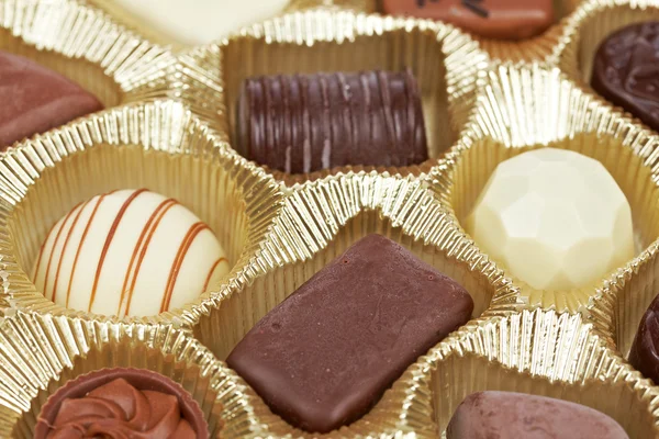 Choklad godis bakgrund — Stockfoto