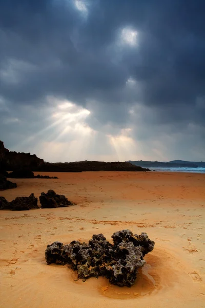 Valdearenas のビーチ。スペイン — ストック写真