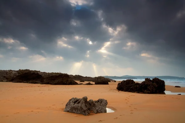 Valdearenas のビーチ。スペイン — ストック写真
