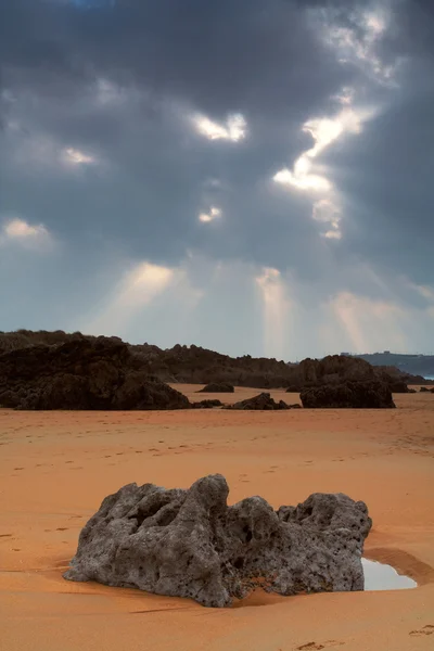 Praia das Valdearenas. Espanha — Fotografia de Stock