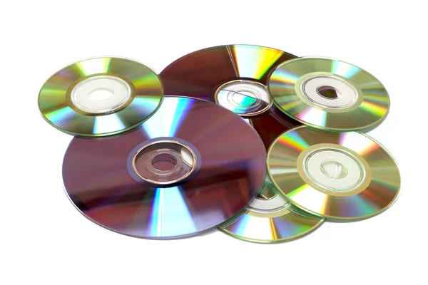 CD egy dvd háttér — Stock Fotó
