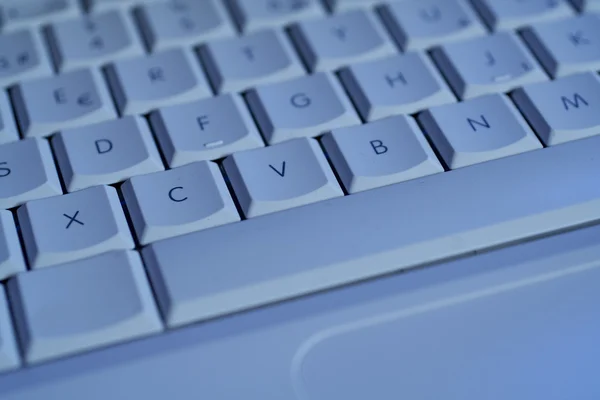 Detalhes do teclado do computador — Fotografia de Stock