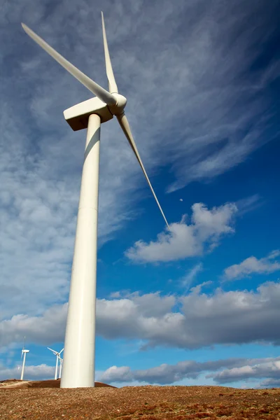 Exploração de turbinas eólicas — Fotografia de Stock