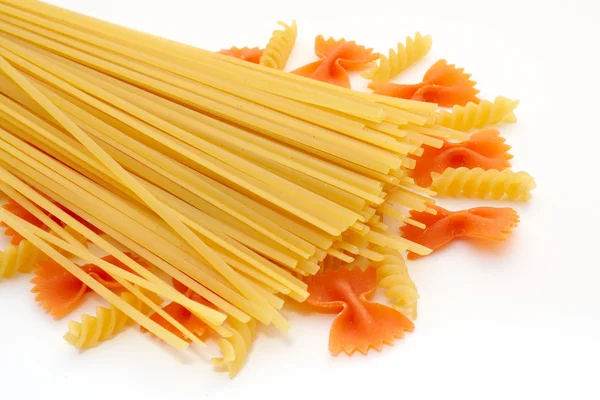 Ongekookte pasta — Stockfoto