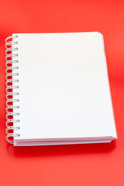 白色笔记本 — 图库照片