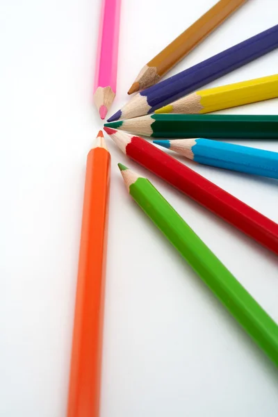Buntstifte für die Schule — Stockfoto
