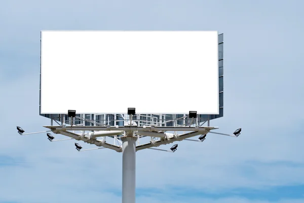 Puste billboard, po prostu Dodaj tekst — Zdjęcie stockowe