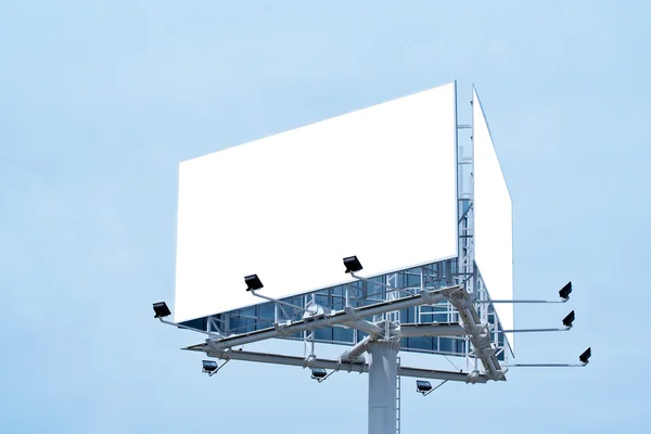Prázdné billboard, přidejte text — Stock fotografie