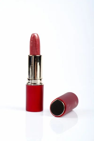 Buis van rode lippenstift — Stockfoto