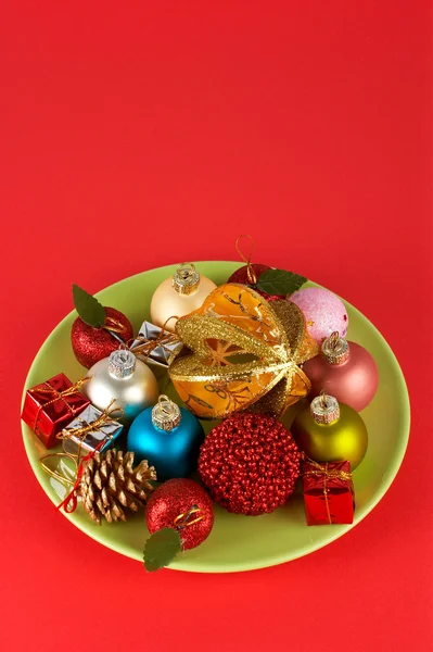 Sałatka z Bożego Narodzenia — Zdjęcie stockowe