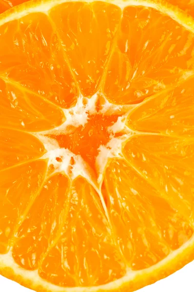 Fatias de laranja close-up — Fotografia de Stock