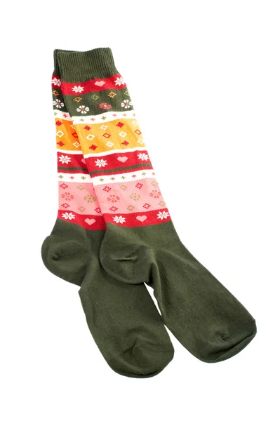 Barevné ponožky — Stock fotografie