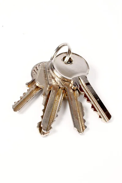 Keys with shadow — Stock Photo, Image