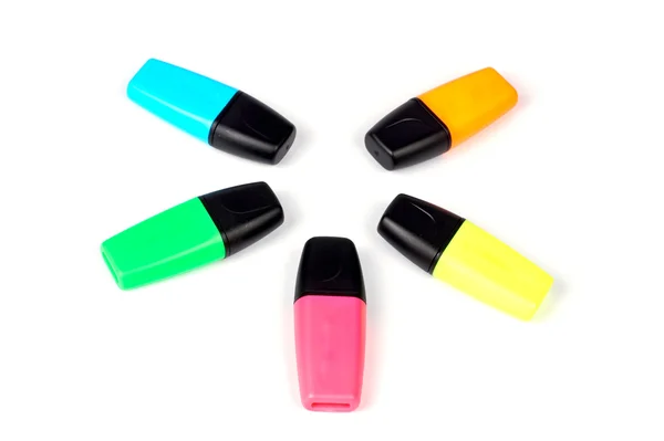 Rotuladores coloridos — Fotografia de Stock
