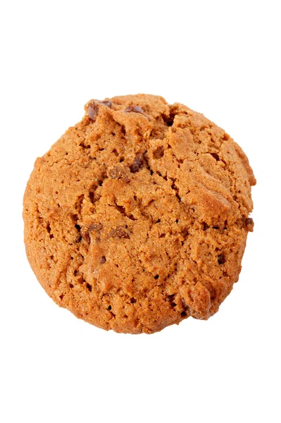 Jedna čokoládová cookie — Stock fotografie